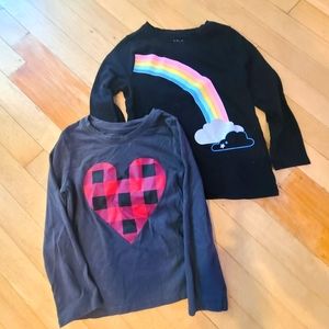 Long Sleeve Tees in 5T (lot of 2)